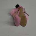 JOEupin Women's Ankle Strap Fluffy Feather Ankle Strap Block Heels Sandals Party Evening High Heel Pump Shoes 39