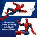 LEGO Marvel Spider-Man Hero Figure - Super Hero Building Toy for Boys & Girls, Ages 12+ - Posable Kids Bedroom, Bookshelf or Desk Decor - Gift for Birthdays - 76346