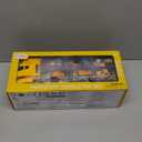 Toddler Boys Construction Truck Vehicle Toy Set with Play Mat and Die-Cast Toy Car, Transport Carrier Truck for Kids 3-5, Birthday Gifts Toys for 3-8 Year Old Boys