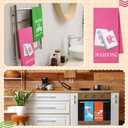 Newwiee 4 Pcs Mahjong Cocktail Dish Towels Gifts for Women 16 x 24 Inches Funny Kitchen Napkins Decorative Hand Tea Towel Mahjong Lover Gifts for Kitchen Bathroom Decor(Colorful)