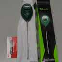 XLUX Professional Soil Moisture Meter (Since 2015) - Heavy Duty 304 Stainless Steel Probe & 100% Virgin ABS, Dual-Calibrated Soil Hygrometer for Garden, Indoor & Outdoor Plants (Upgraded Version)