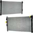 CU13525 Radiator Compatible with 2014-2017 Mitsubishi Lancer 2.0L 2.4L L4 Gas & 2016-2022 Mitsubishi Outlander Sport & 2016-2022 Mitsubishi RVR, 21410W420P, Aluminium Core Cooling Radiator, 1 Pack