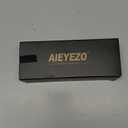 AIEYEZO Rectangle Sunglasses for Men Women Fashion Square Frame Sun Glasses 90s Retro Designer Shades