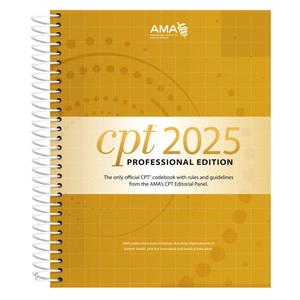 2025 CPT Professional
by American Medical Association (Author)