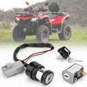 JERBOR Ignition Switch with Key Fit for CFMOTO CFORCE 400 CFORCE 500, ATV Ignition Lock Switch Key Replace # 9GQ0-010100