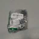 QCAA Solid Brass Dutch Door Bolt, 4", Matte Black, 1 Pack, Made in Taiwan