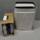 Vanpopubs 2 Pack 2.7 Gal Bathroom Trash Can with Lid, Automatic Trash Can Small Smart Garbage Can Touchless, Slim Motion Sensor Waterproof Plastic Trash Bins for Bedroom Office Kitchen Toilet (White)