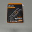 Misxi 2 Pack Hard PC Case Built in Tempered Glass Compatible with 49mm Apple Watch Ultra 3 (2025) / Ultra 2 / Ultra, Thin Protective Case with Screen Protector for iWatch, Shockproof Cover with Button, Black