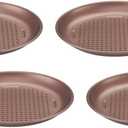 Cuisinart CMBM-4PPBZ 4-pc Mini Pizza Pan Set, Bronze