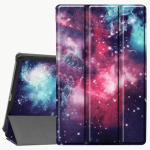 Case for Lenovo Tab M10 FHD Plus, Ratesell Lightweight Smart Trifold Stand Microfiber Lining Case Cover with Auto Wake/Sleep for Lenovo Tab M10 FHD Plus (2nd Gen) 10.3 TB-X606F / TB-X606X Outer Space