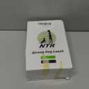 NTR Heavy Duty Dog Leash, 15FT Training Leash with Swivel Lockable Hook, Padded Handle and Highly Reflective Threads, Dog Lead for Walking, Hunting, Camping, Backyard for Small Medium Large Dog (15ft*1/2", Green)