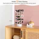 Mkono 360 Rotating Sunglasses Organizer Metal Eyeglass Holder Stand Sunglass Storage Display Eyeglasses Rack for up to 10 Pairs of Eyewear Glasses for Table Dresser Desk Countertop Bedroom, Gold