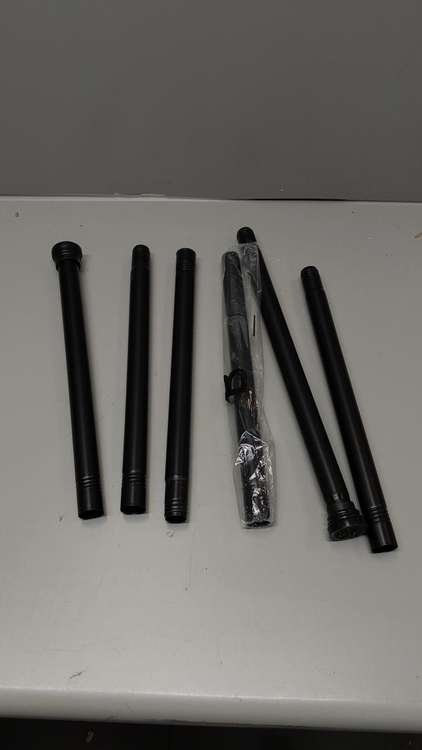 Black Curtain Rod Kit 3F