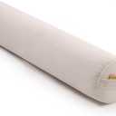 Body Pillow for Adults,Long Round Pillow,Big Cylindrical Pillow,Large Full Bolster Pillows for Side Sleepers (Misty White, 39.37"*7.87")