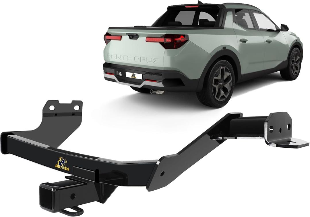 Class III Trailer Hitch, Tow Hitch 2 Inch Receiver Compatible with (2022-2024) Hyundai Santa Cruz, Multi-Fit Hitch to Receive Ball Mount Cargo Carrier Bike Rack Tow Hook