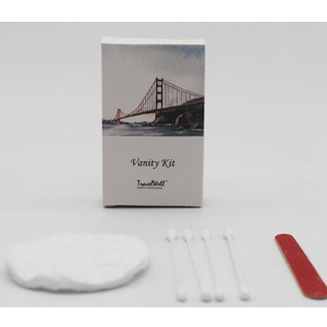 TRAVELWELL Individually Wrapped Hotel Vanity Set Boxed 100 Sets per Case Landscape Series Hotel Toiletries Amenities