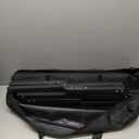 BOOSDEN Aluminum Folding Camping Table, Portable Foldable Picnic Table, Outdoor Lightweight Roll-up Camping Table, Collapsible Camp Table for Beach,Party, Patio, BBQ, Travel, Backyard (Black)