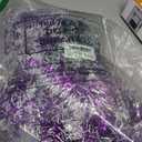 Waydress Christmas Tinsel Garland Xmas Hanging Metallic Shiny Tinsel Wreath Christmas Tree Decor for Home Indoor Outdoor Holiday Party Embellishments(39.4 Feet,Purple)