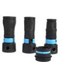 Quick Click Expanded Multi-Brand Power Tool Adapter Set for Dust Collection