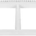 Smart Choice 240364787 Refrigerator Shelf Frame/Crisper Drawer Cover (No Glass) White, Impact Resistant Replacement Compatible with Frigidaire 240364714 240364725, Fits Select Refrigerator Models