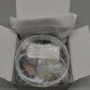 LED Ceiling Spotlight-Indoor 360Adjustable Surface Mounted 10W COB Ceiling Downlight-Wall Lamp for Picture Background Wall Display Lighting(White,3000K Warm Light)