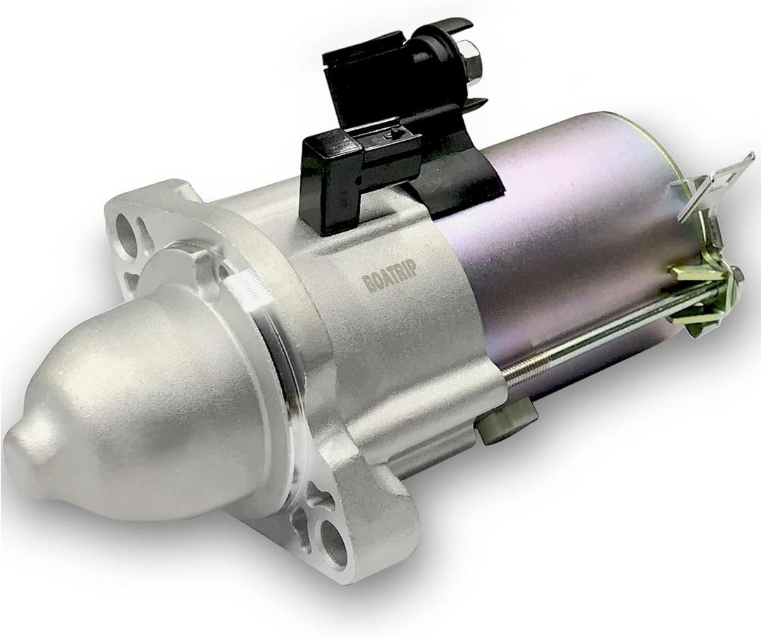 10914 New Starter Motor Replacement for 2013-2017 Honda Accord 2.4L EX LX Sport, 2015 2016 CRV 2.4L, 2016-2019 Civic 2.0L L4 Engine Automatic Transmission OE#: 31200-5A2-A51 SM74009 SM74027