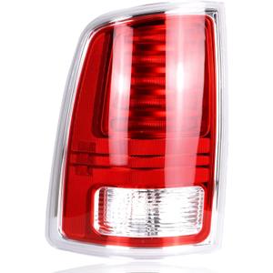 LED Tail Light Assembly Compatible with 2013-2018 Dodge Ram 1500,2014-2018 Ram 2500 3500 Left Driver Side Taillights Rear Outer Tail Lamp Replace CH2800202 68093079AB