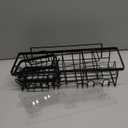 Veken Shower Caddy 6-Pack, Advanced Rustproof Design, No Drilling Adhesive Shelves, Rack with Soap Holder, Large Capacity Bathroom Organizers and Storage, Wall-Mounted Kitchen & Home Decor (6-Piece Set for Master Bathroom(Rustproof Upgrade), Black)