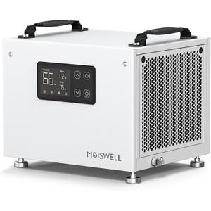 70 Pints Commercial Dehumidifier, Portable Crawl Space Dehumidifier for Basement Energy Star Certified Compact Dehumidifiers for Home with Drain Hose, Auto Defrost, Timer
