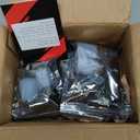 High Low Beams and Fog lights Combo Compatible for Jeep Grand Cherokee 1999 2000 2001 2002 2003 2004 2005 2006 2007 2008 2009 2010, White Powersports Bulbs, Plug n Play, for Off-Road Use, Pack of 6