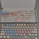Pink PBT Keycaps MOA Profile Cute Keycap Set 139 Keys Milk Candy Rabbit DYE-SYB Keycap for Mx Cherry Mechanical Keyboard 61/64/84/87/104/108 Layout