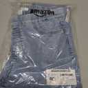 Amazon Essentials Women's Stretch Denim Mid-Rise Pull-On Skinny Jegging (Iced Light Wash)