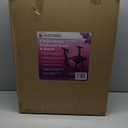 Liquid Stands Portable Heavy Duty Digital Piano Stand & Bench Set - Adjustable Keyboard Music Stand & Seat for 54-88 Key Electric Pianos (Black)