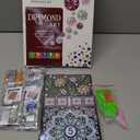 Girls Gifts 5-7-9-10 Year Old, Craft Kits for Kids Age 6 8 11 12 Diamond Art Kits Cute Stationary Girl Birthday Presents for 5 6 7 9 Year Old Girls Notebook Arts and Crafts for Kids Toys Diary