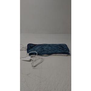 Comfytemp Weighted Heating Pad for Back & Cramps, Father's Day Gifts, Birthday Gifts for Mom Dad Women Men, 2.2lb Electric Neck Shoulder Heat Pad for Pain Relief, FSA HSA Eligible, 2H Auto-Off, 12x24 (Navy Blue)