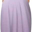 Sleeveless Sundress Flowy Party Maxi Dress Adjustable Spaghetti Straps Dress for Daily Wear Work Coffee Shopping, Fall Outings Maternity Gender Reveal Soft Lightweight Gradient-light Purple Medium