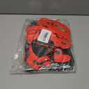 KatchOn, Red and Black Grad Decoration 2025 set - Pack of 37 | Congrats Grad Banner for 2025 Graduation Party Decorations | Graduation Decorations 2025 Red