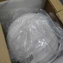 Globe Silk Pendant Light 10in Small, White Imitation Silk Shade