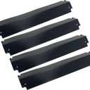 Direct store Parts DP125 (4-pack) Porcelain Steel Heat Shield/Heat Plates 16 "x 3 13/16" Replacement for Charbroil, fits for Thermos, fits for Kenmore Sears and other Gas Grill Models
