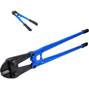Bolt Cutter 14 Inch and 42 Inch with Drop Forged Cr-Mo Alloy Steel Blades,with Ergonomic Handle,Heavy Duty Metal Cutter for rebars,chains,locks,wires,bolts,fence.