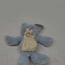 DEMDACO Welcome to The World, Mini 7.5 x 6.5 Inch, Ultra Soft Polyester, Huggable, Cuddly, Toy, Stuffed Plush Animal, Blue, My First Teddy Bear