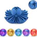 Gear Ball 3D Printed Cube Fidget Toy,Gear Sphere Fidget Toys,Sensory Toys for Stress and Anxiety Relief, Desk Toy Fidget Spinners,Stocking Stuffers for Adults & Kids Gift (Galactic Blue, 2.3 Inch)