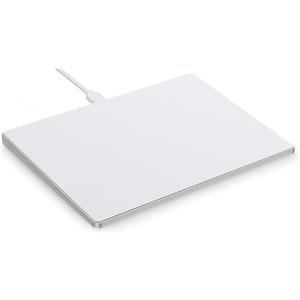 Wired touchpad supports multi gesture control, Aluminum alloy casing and glass panel Trackpad Mouse with Multi-Touch Navigation for Windows 10/11/Linux/fedora 43 Laptop PC Notebook Computer (silver)