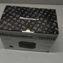 Elite Gourmet ECT1027B Cool Touch Toaster with 6 Temperature Settings & Extra Wide 1.25" Slots for Bagels, Waffles, Specialty Breads, Puff Pastry, Snacks, ETL Certified, 2 Slices, Black