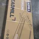 Walking Pad Treadmill with 12% 9-Level Auto Incline, 450 lbs Capacity RGB LED Screen, Bluetooth Speaker Under Desk Treadmill, Compact Treadmills for Home Hiking (Black)