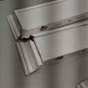 Melannco Arlington Floating Wall Shelves for Bedroom, Living Room, Bathroom, Kitchen, Office, Nursery, Set of 4, White