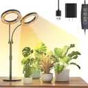 Grow Lights for Indoor Plants Full Spectrum, LED Plant Light with Metal Base, Plant Growing Lamps with Timer 3/9/12H, 3 Color Modes, 6 Brightness Levels, 25-38'' Adjustable Height