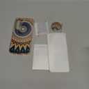 Hocase for Galaxy S23 Plus Case, (with 2 Screen Protectors + 1 Camera Protector) Shockproof Soft TPU+Hard Plastic Full Body Protective Case for Samsung Galaxy S23 Plus 5G 2023 - Orange Mandala