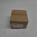 Prestee 100 Pack Clear Plastic Plates for Party - 6.25 Inch Small Round Dessert Plate and Appetizer Platter - Heavy Duty Disposable Plastic Plates for Parties, Weddings, Caterings and Events