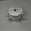 2 x LUV Ribbons Graduation 1.5" Inch Satin Ribbon, White